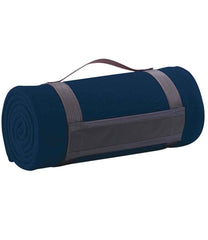 SOLS Plaid Fleece Blanket