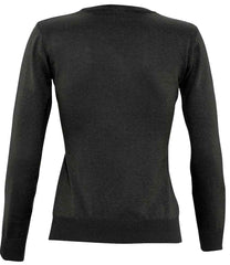 SOLS Ladies Galaxy Cotton Acrylic V Neck Sweater