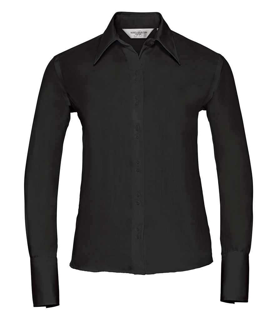 Russell Collection Ladies Long Sleeve Ultimate NonIron Shirt