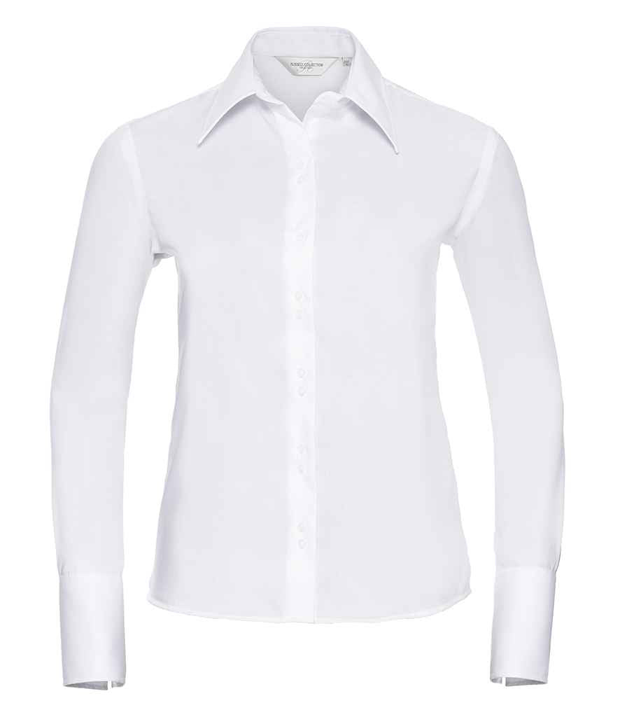 Russell Collection Ladies Long Sleeve Ultimate NonIron Shirt