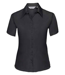 Russell Collection Ladies Short Sleeve Ultimate NonIron Shirt