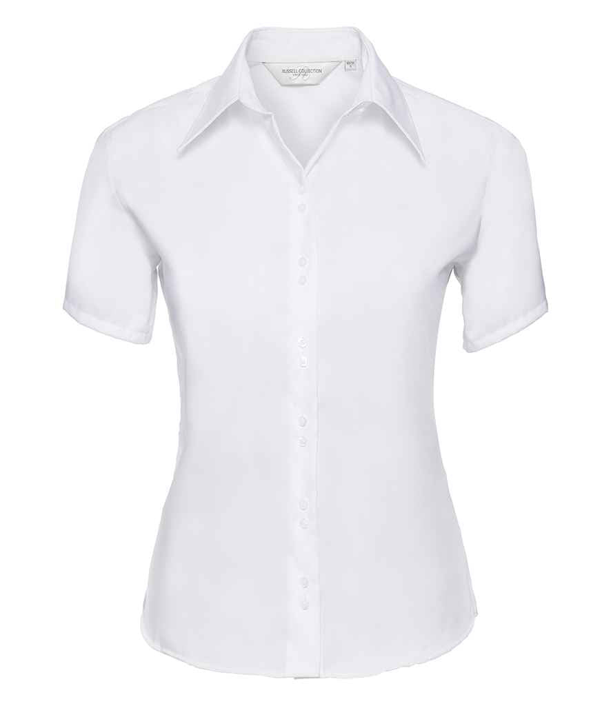 Russell Collection Ladies Short Sleeve Ultimate NonIron Shirt