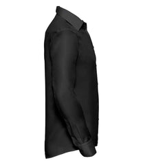 Russell Collection Long Sleeve Tailored Ultimate NonIron Shirt