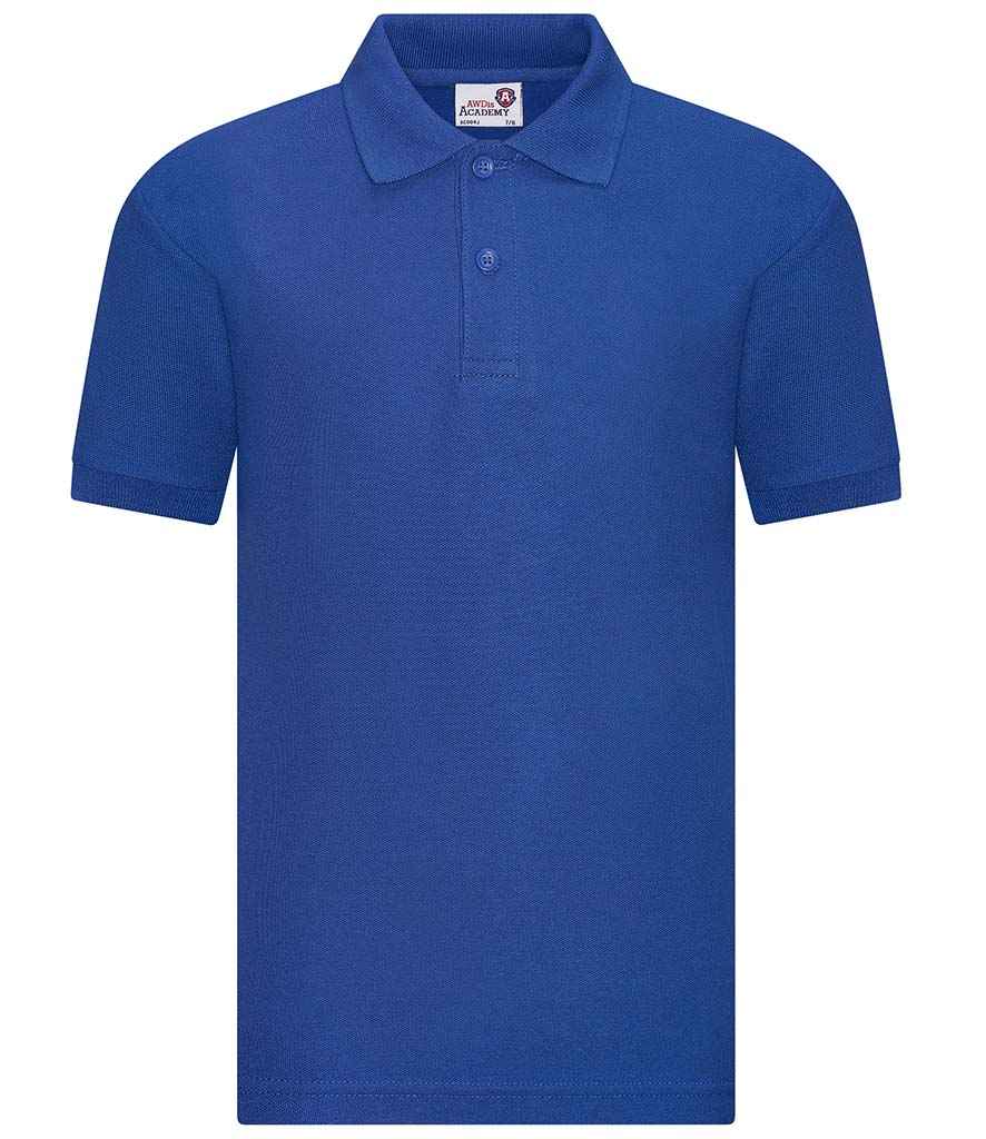 AWDis Academy Kids Piqu Polo Shirt