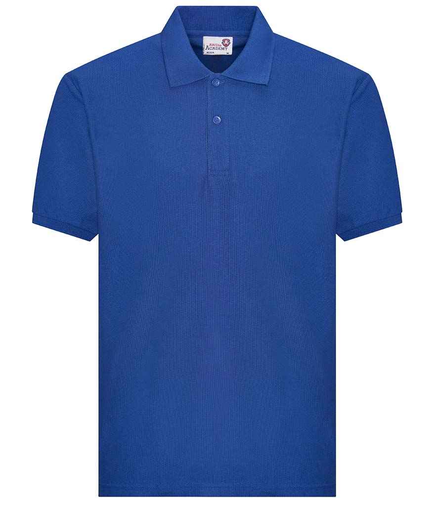 AWDis Academy Senior Piqu Polo Shirt
