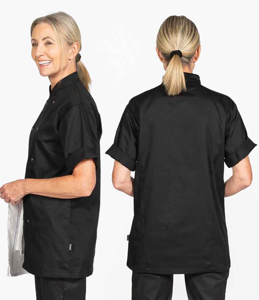 Dennys Short Sleeve Chefs Jacket