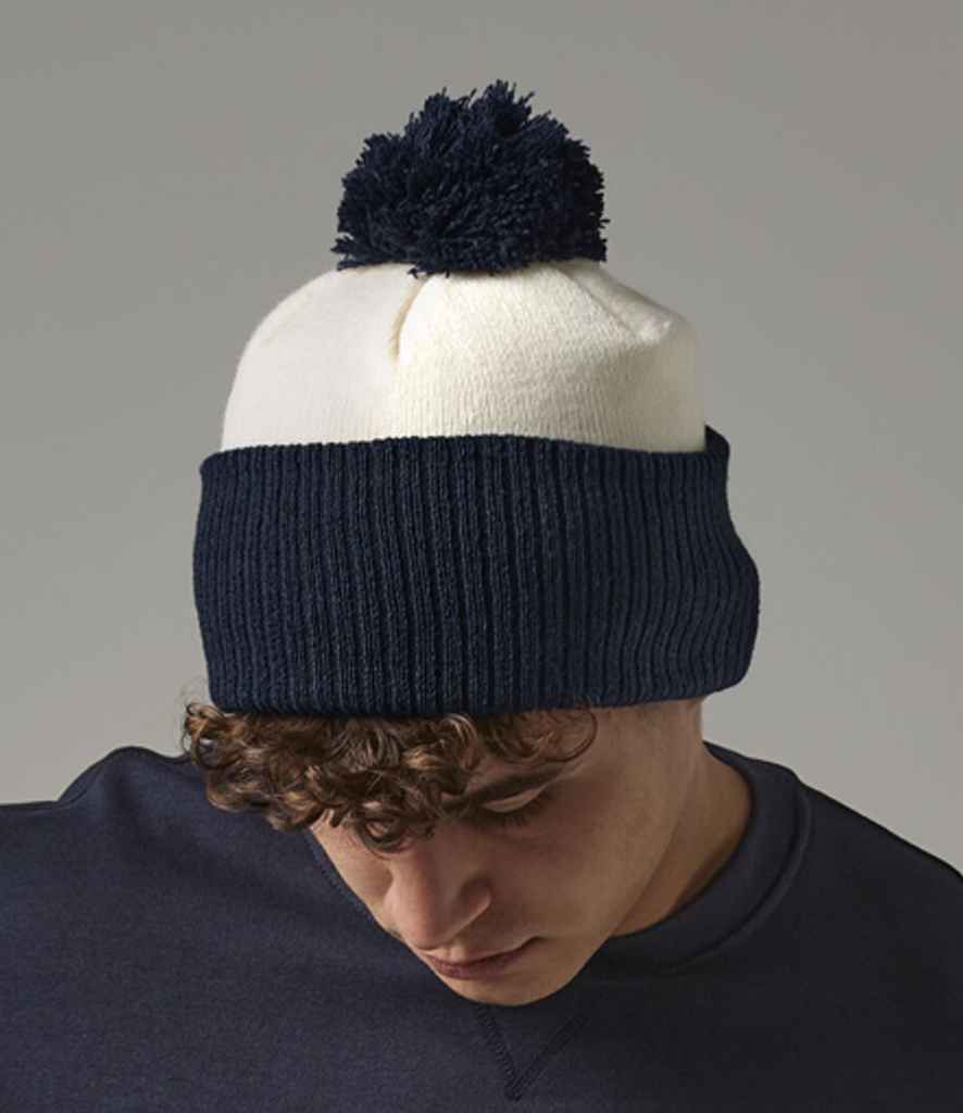 Beechfield Snowstar Two Tone Beanie