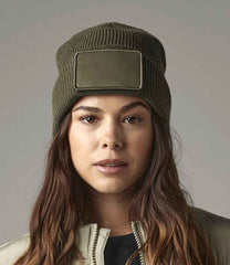 Beechfield Removable Patch Thinsulate Beanie
