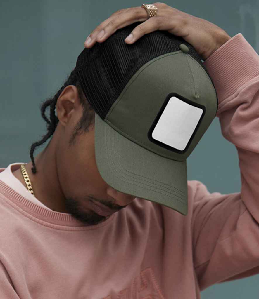 Beechfield Appliqu Patch 5 Panel Trucker Cap