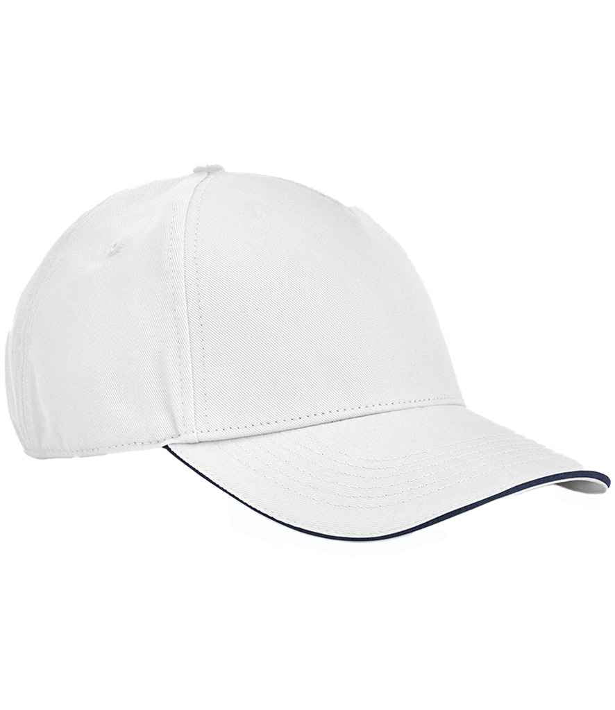Beechfield EarthAware Classic Organic Cotton 5 Panel Sandwich Peak Cap