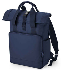 BagBase Recycled Twin Handle RollTop Laptop Backpack