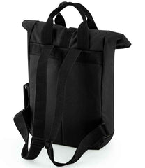 BagBase Recycled Mini Twin Handle RollTop Backpack
