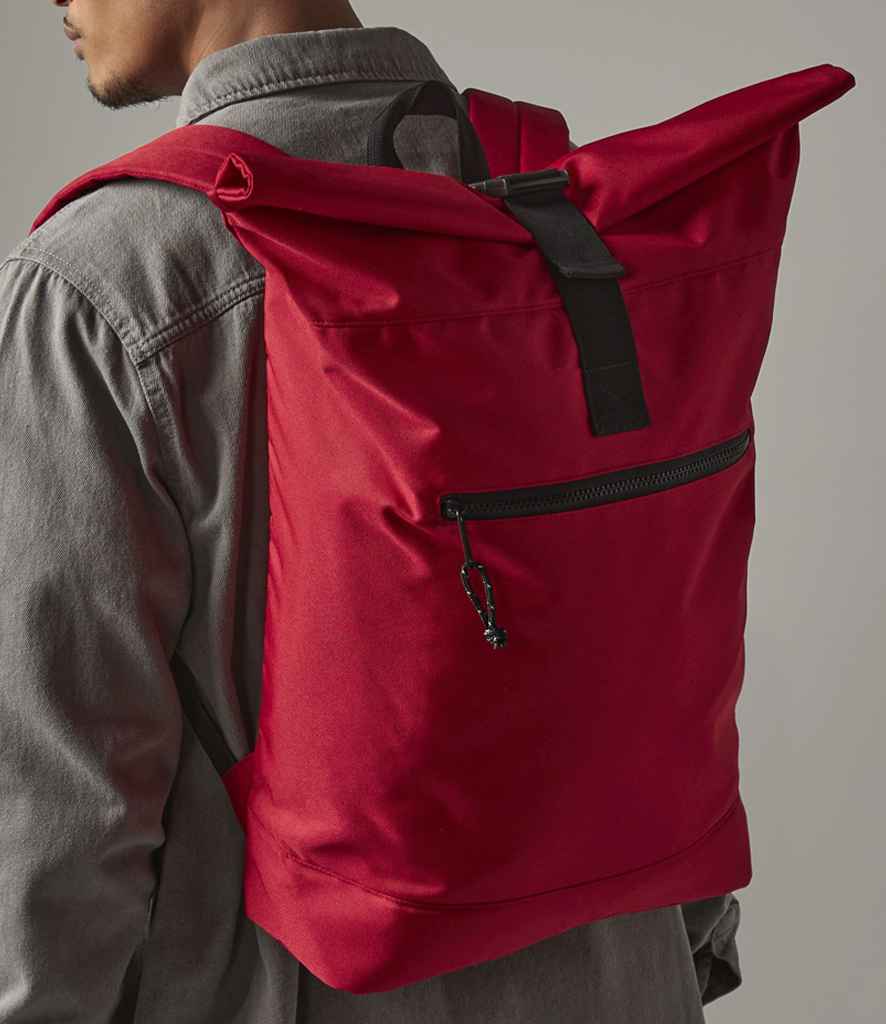 BagBase Recycled RollTop Backpack