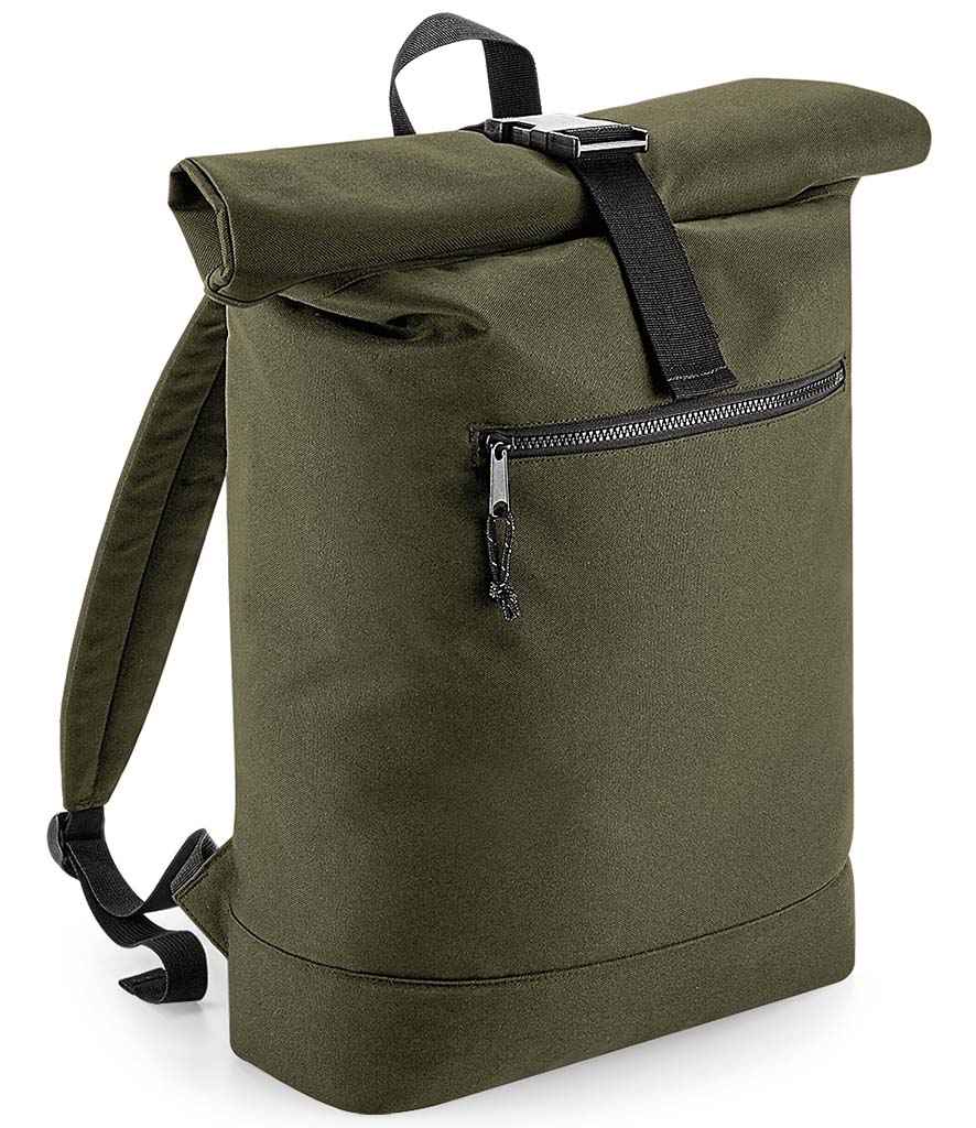 BagBase Recycled RollTop Backpack