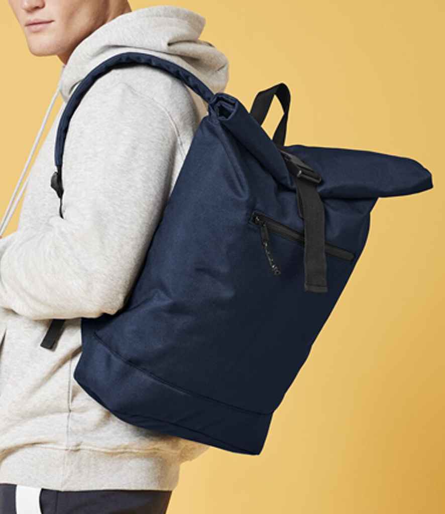 BagBase Recycled RollTop Backpack