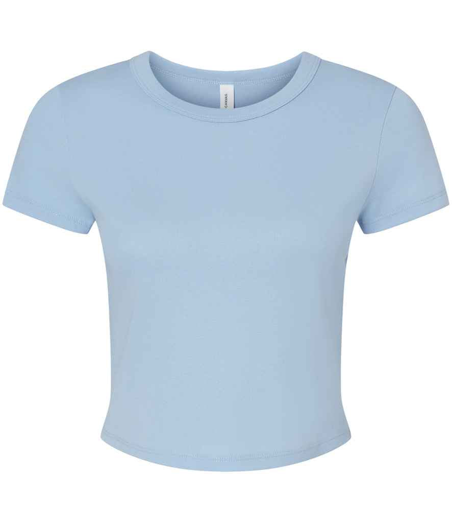 Bella Ladies Micro Rib Baby TShirt