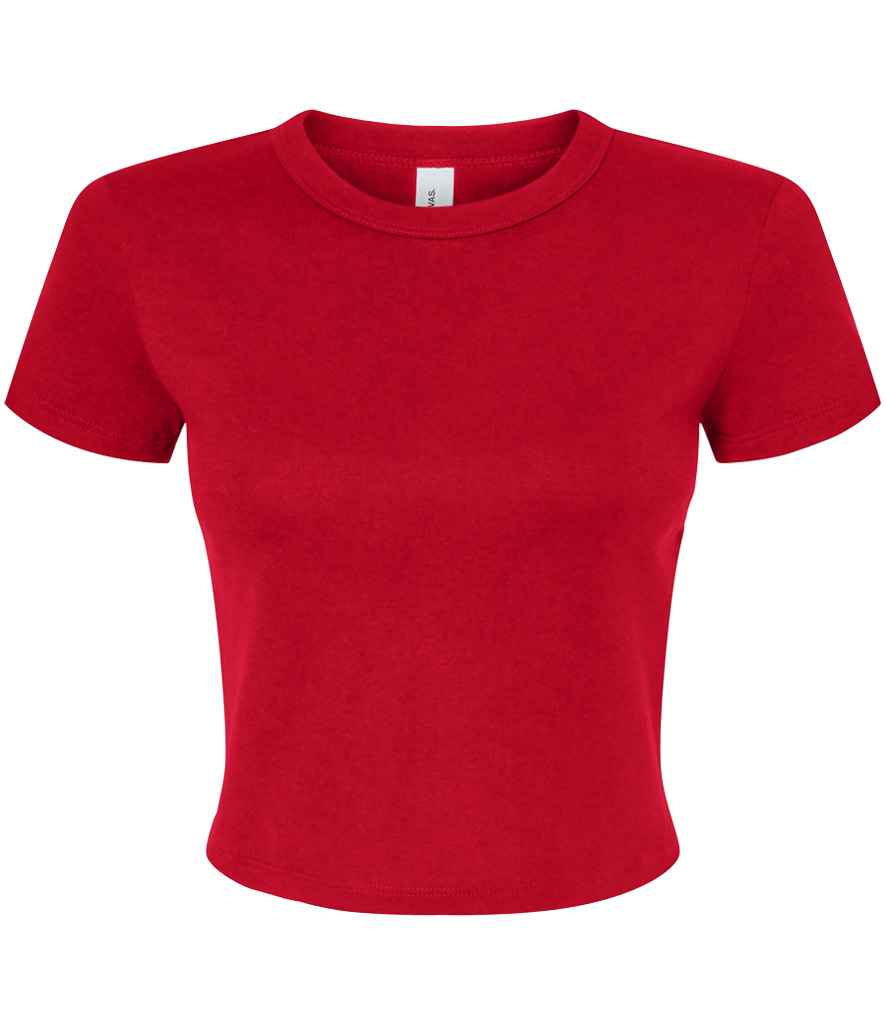 Bella Ladies Micro Rib Baby TShirt