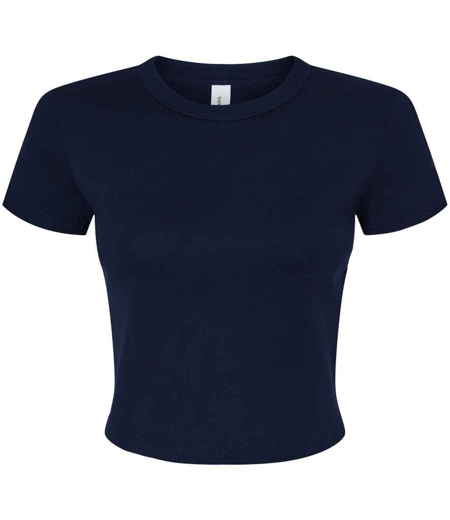 Bella Ladies Micro Rib Baby TShirt
