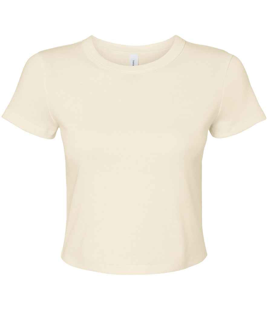 Bella Ladies Micro Rib Baby TShirt