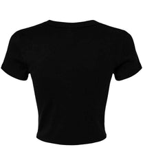 Bella Ladies Micro Rib Baby TShirt
