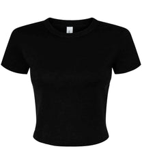 Bella Ladies Micro Rib Baby TShirt