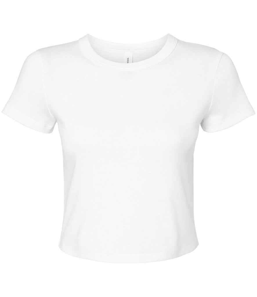 Bella Ladies Micro Rib Baby TShirt
