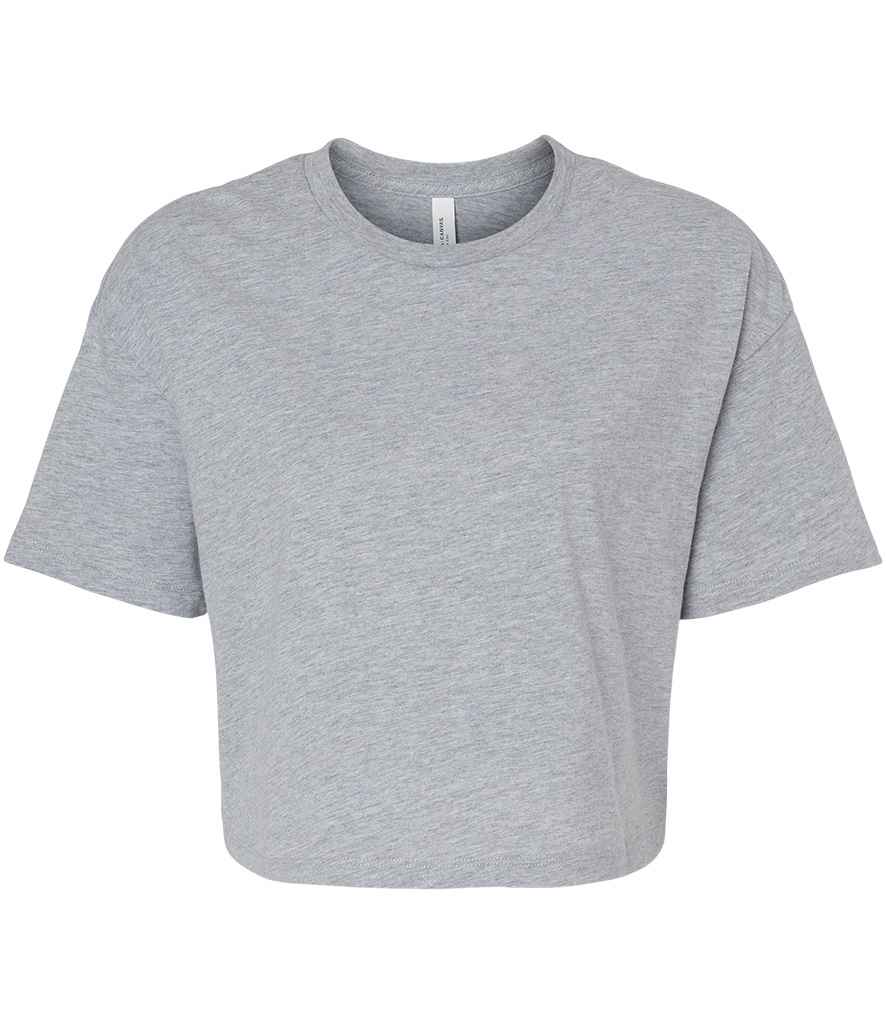 Bella Ladies Jersey Cropped TShirt