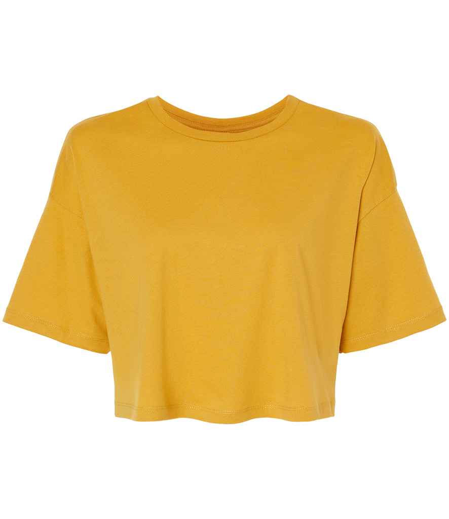 Bella Ladies Jersey Cropped TShirt