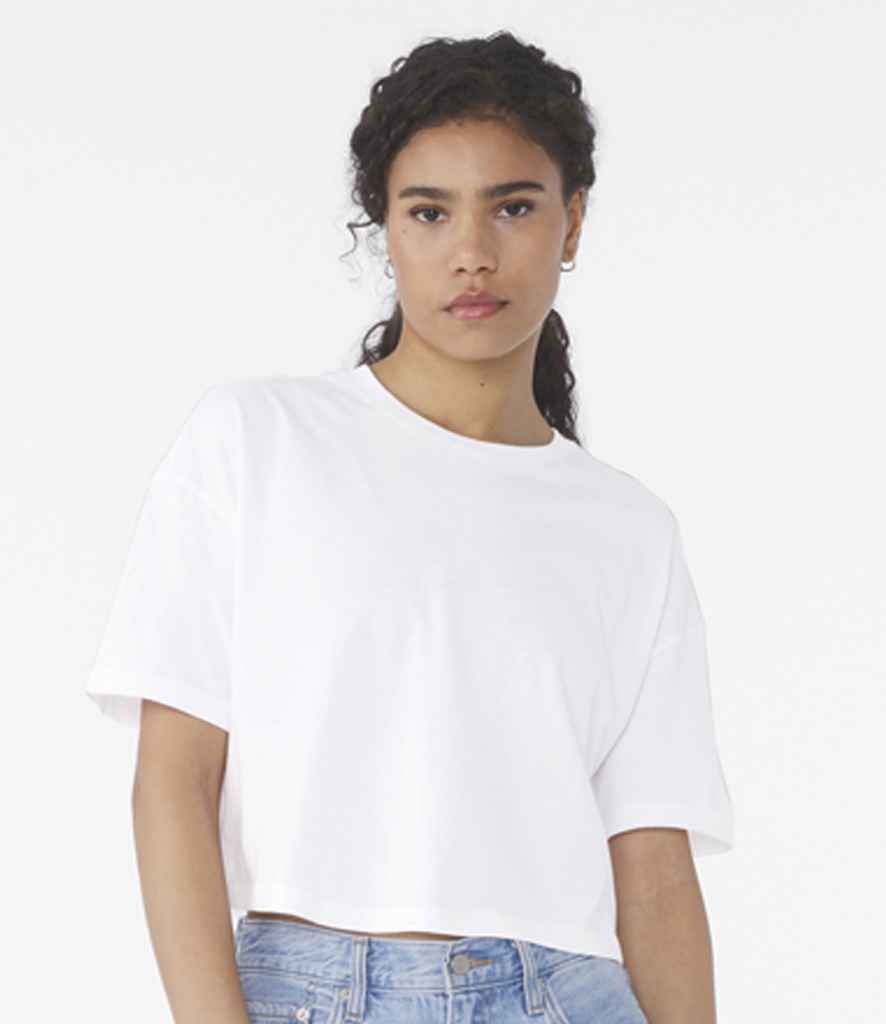 Bella Ladies Jersey Cropped TShirt