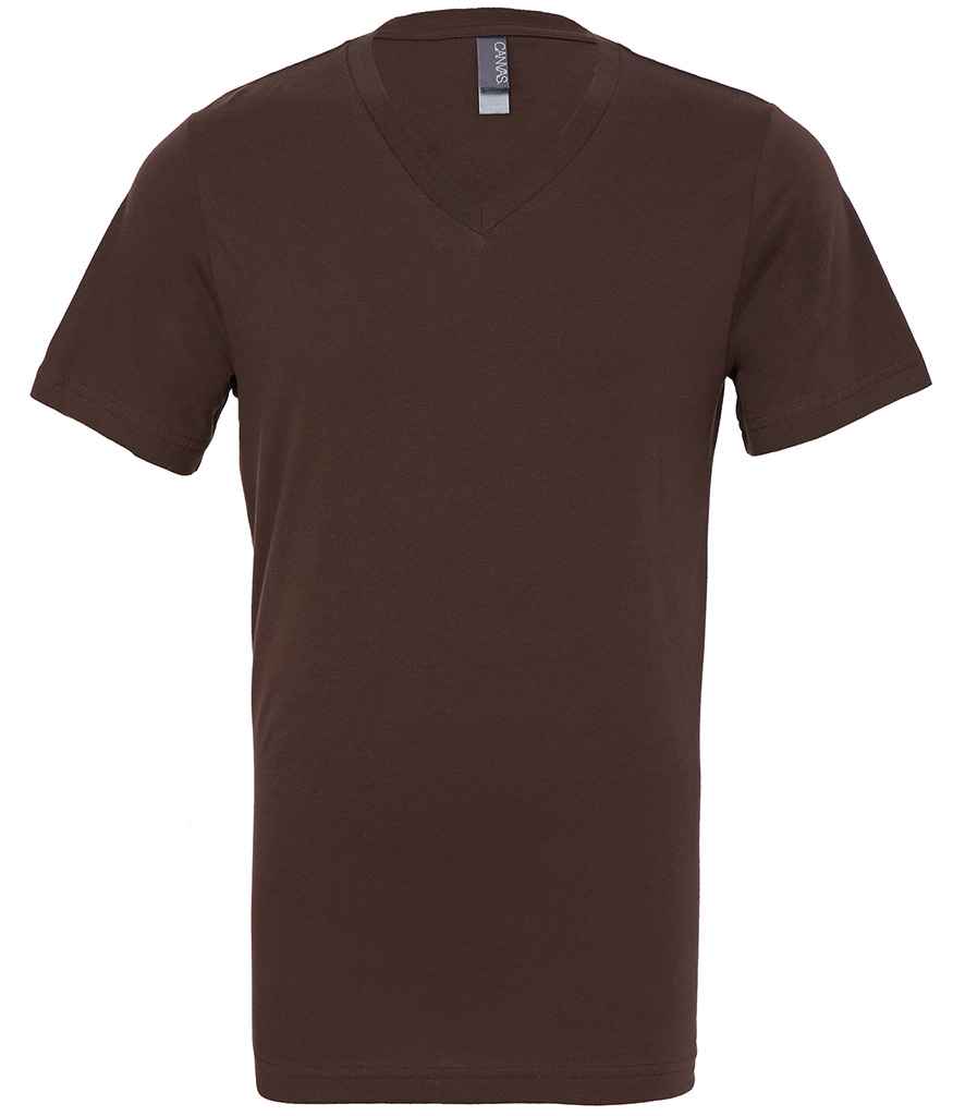 Canvas Unisex Jersey V Neck TShirt
