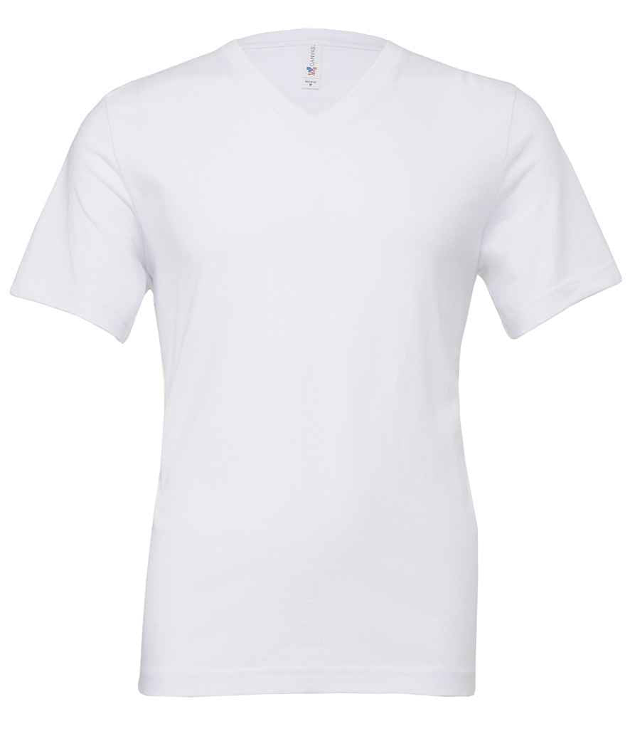 Canvas Unisex Jersey V Neck TShirt