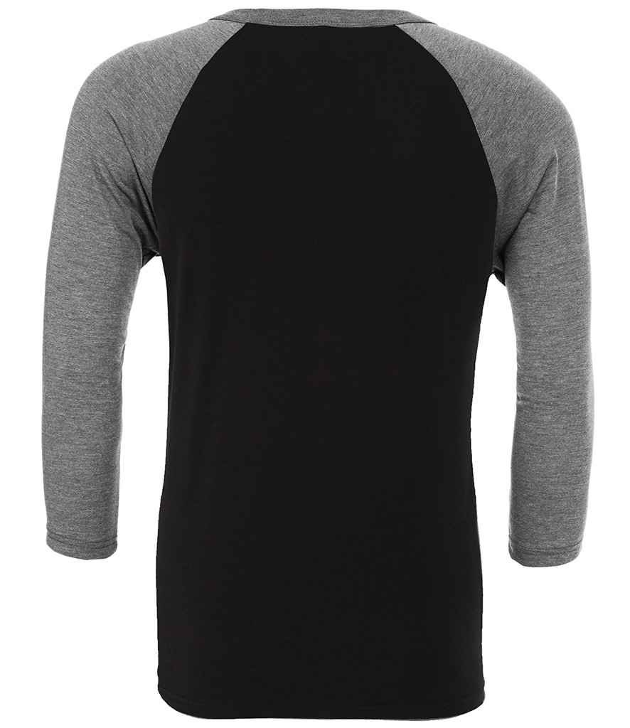 Canvas Unisex 34 Sleeve Baseball TShirt