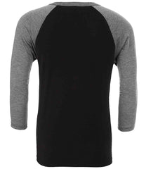 Canvas Unisex 34 Sleeve Baseball TShirt