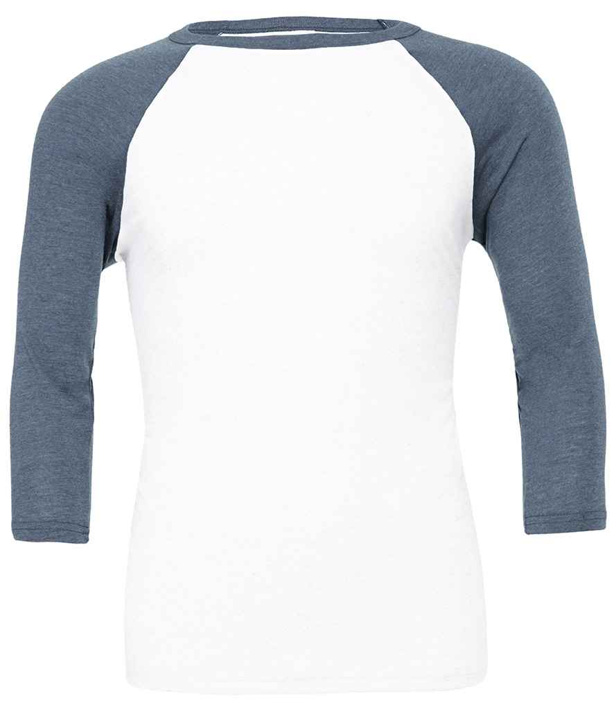 Canvas Unisex 34 Sleeve Baseball TShirt