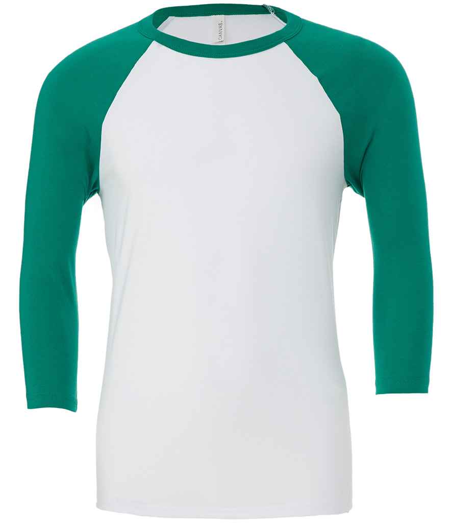 Canvas Unisex 34 Sleeve Baseball TShirt