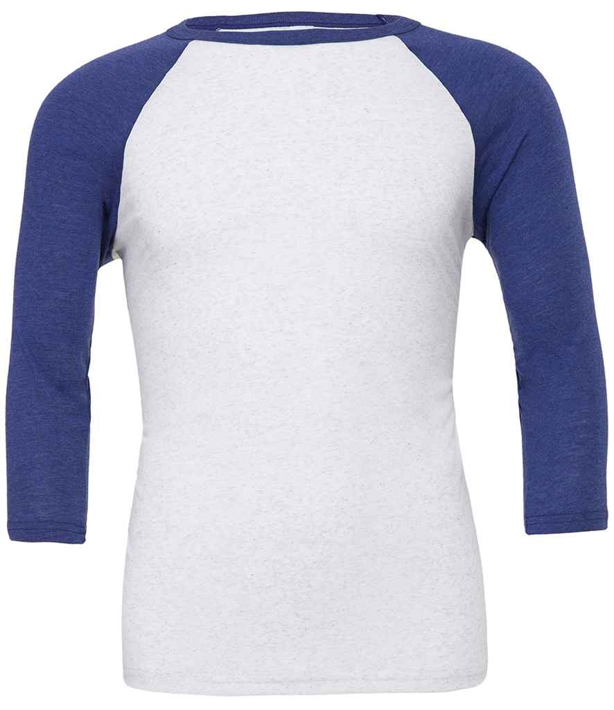 Canvas Unisex 34 Sleeve Baseball TShirt