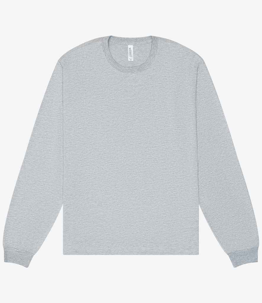 Canvas Unisex Heavyweight Long Sleeve Boxy TShirt