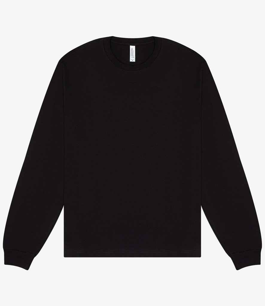 Canvas Unisex Heavyweight Long Sleeve Boxy TShirt