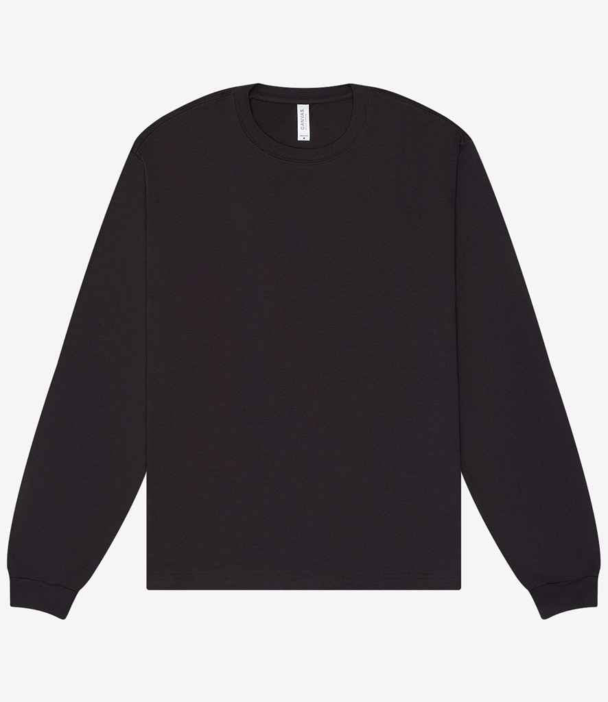 Canvas Unisex Heavyweight Long Sleeve Boxy TShirt