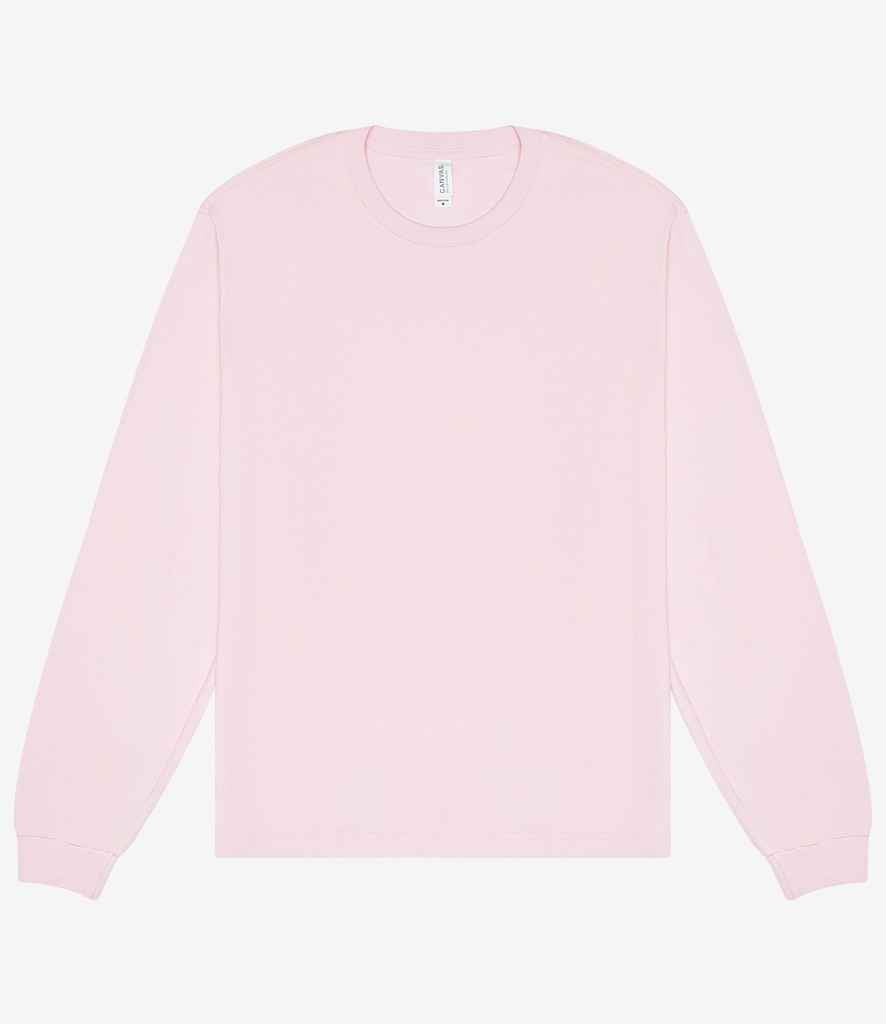 Canvas Unisex Heavyweight Long Sleeve Boxy TShirt