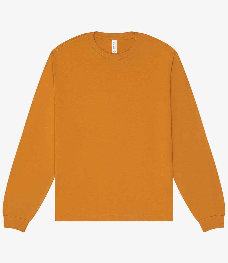 Canvas Unisex Heavyweight Long Sleeve Boxy TShirt