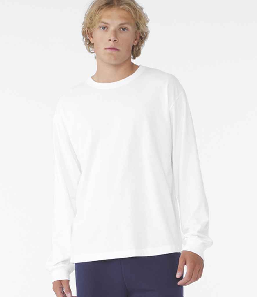 Canvas Unisex Heavyweight Long Sleeve Boxy TShirt