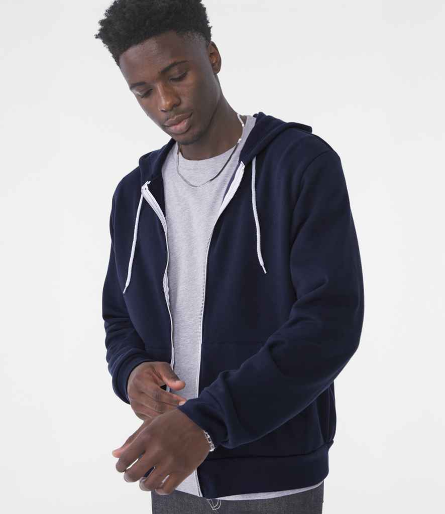 Canvas Unisex Full Zip Hoodie
