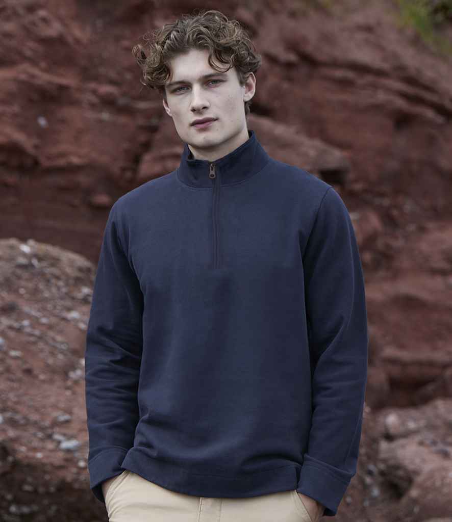 Front Row Premium Piqu 14 Zip Top