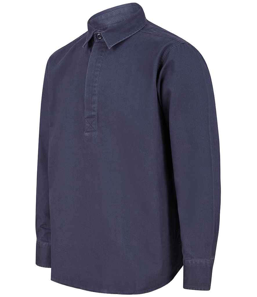Front Row Pullover Drill Shirt