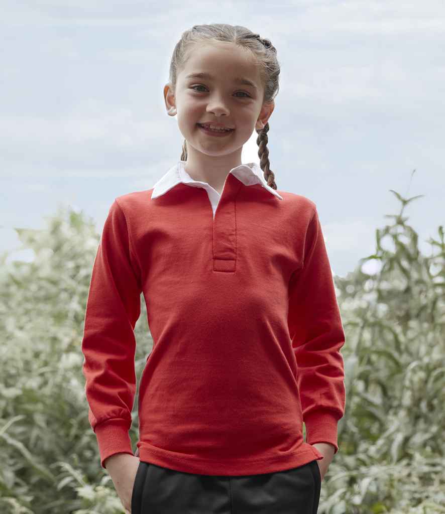 Front Row Kids Classic Rugby Shirt