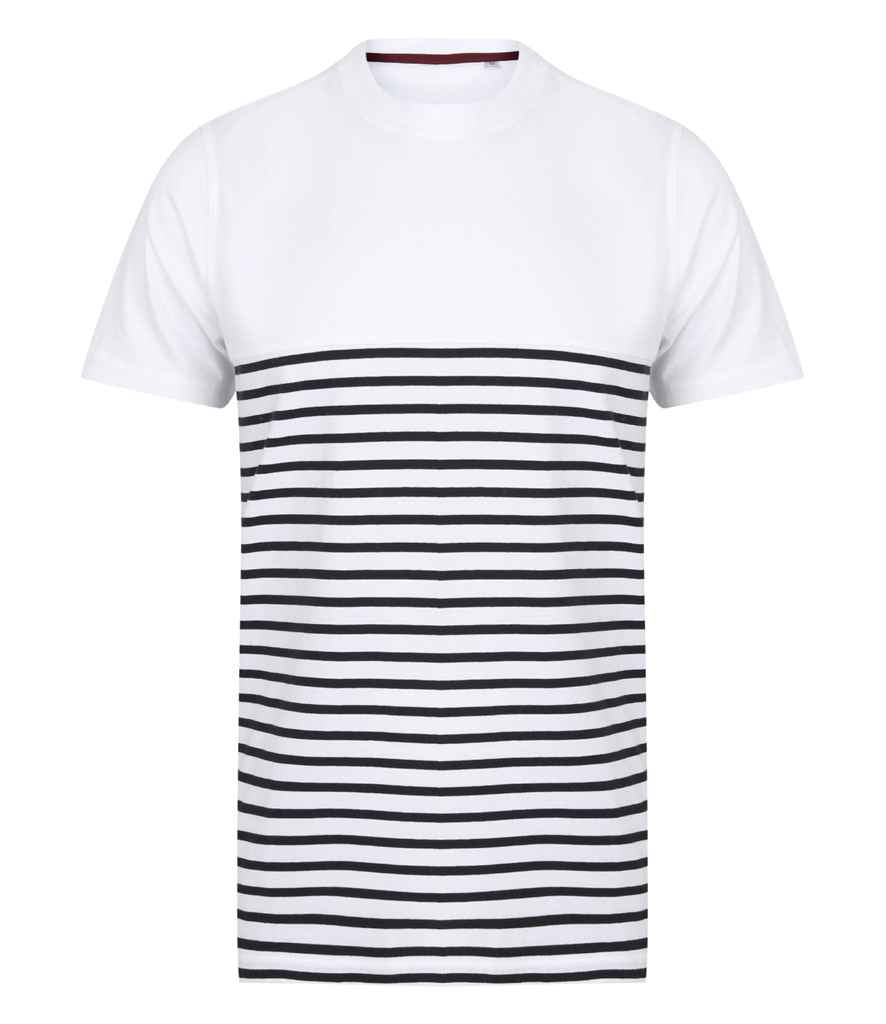 Front Row Unisex Breton Striped TShirt