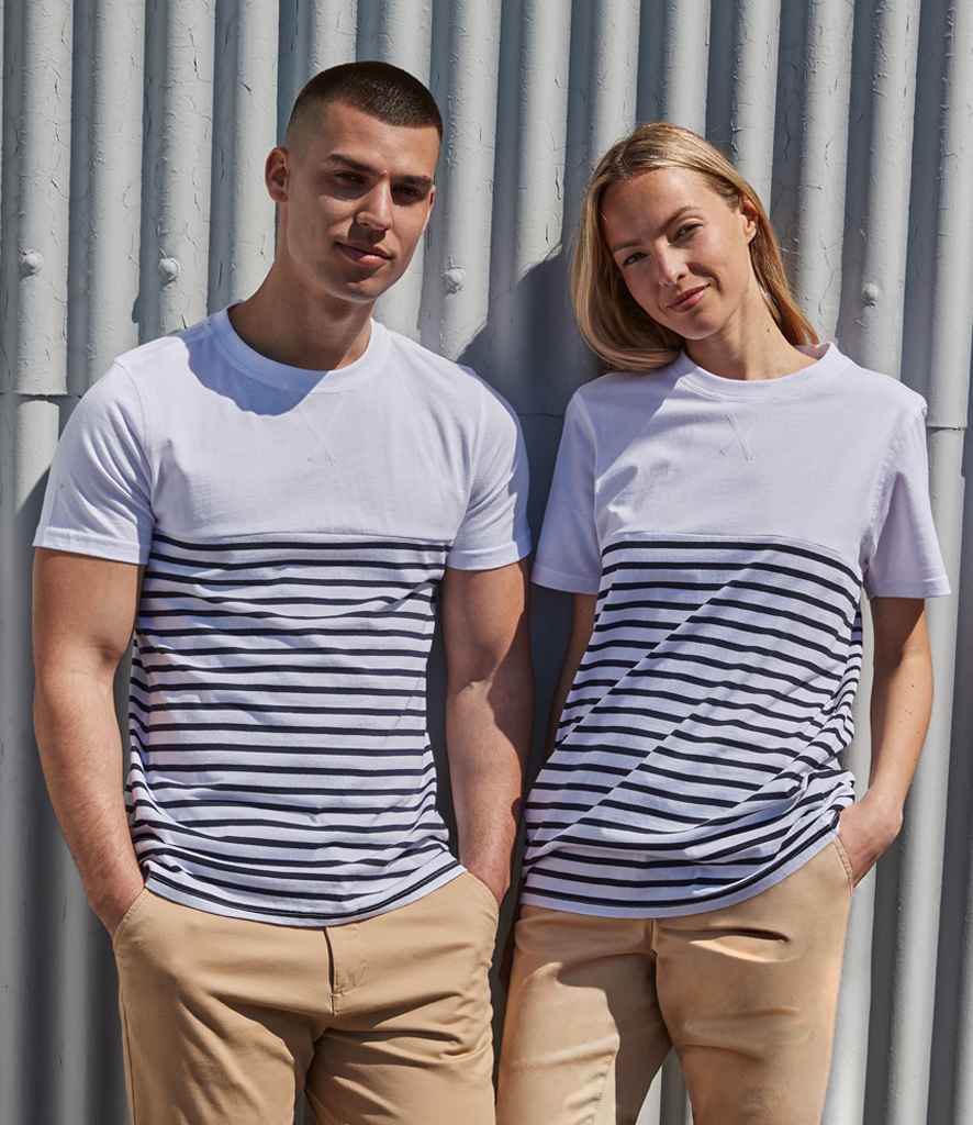 Front Row Unisex Breton Striped TShirt