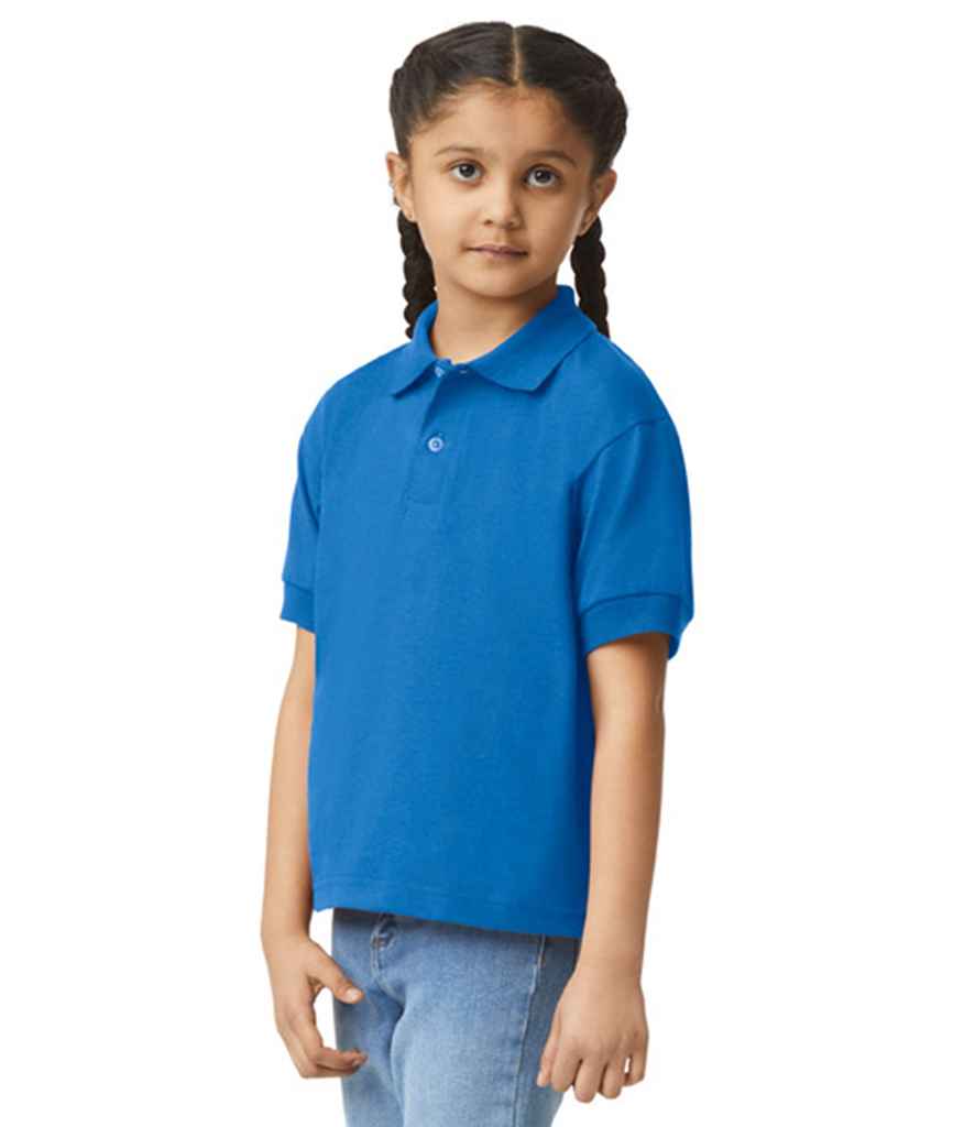 Gildan Kids DryBlend Jersey Polo Shirt