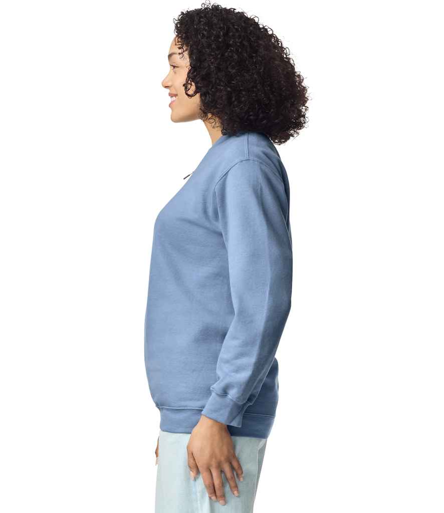 Gildan SoftStyle Midweight Fleece 14 Zip Sweatshirt
